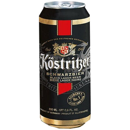 Zoom to enlarge the Kostritzer Black Lager • 4pk Can