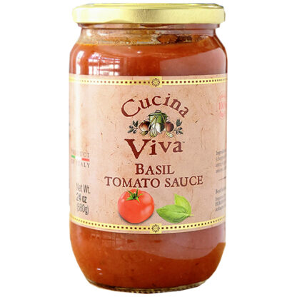 Zoom to enlarge the Cucina Viva Pasta Sauce • Basil Tomato