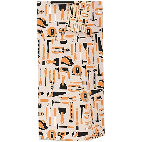 Zoom to enlarge the Wrap Art Bottle Bag &bull; Tool Time