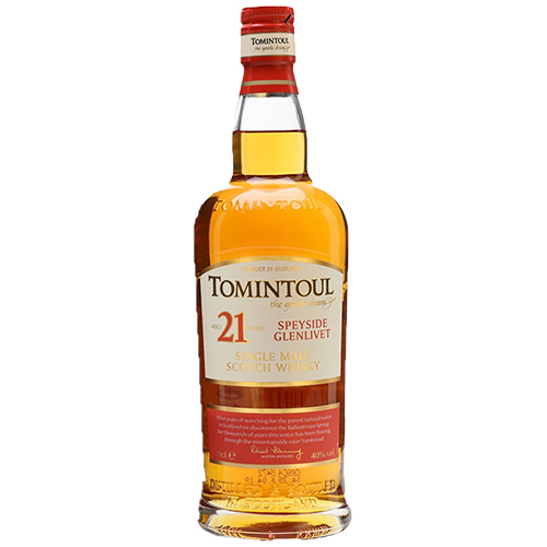 Zoom to enlarge the Tomintoul Malt &bull; 21yr