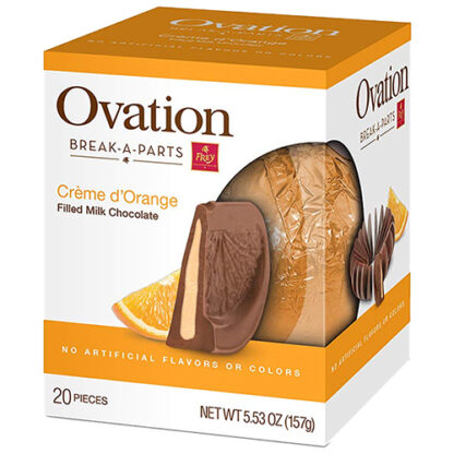 Zoom to enlarge the Ovation Break-a-parts Creme Filled • Milk Orange