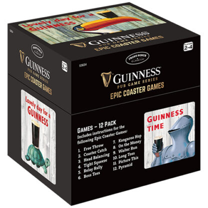 Zoom to enlarge the University Games • Guinness Coaster Pub Games