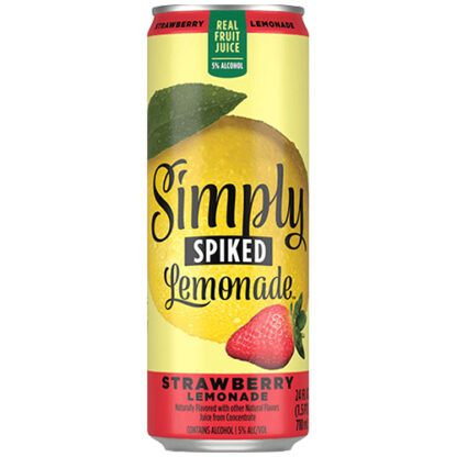 Zoom to enlarge the Simply Spiked Hard Strawberry Lemonade • 24oz Can