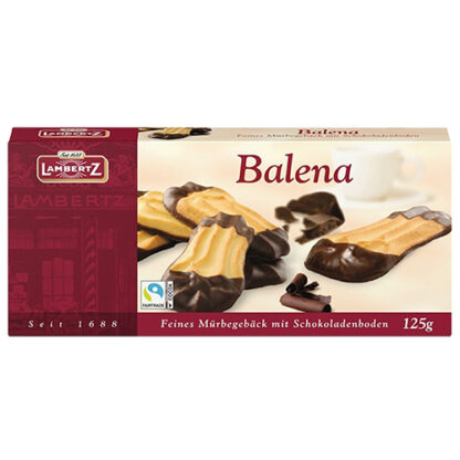 Zoom to enlarge the Lambertz Dark Chocolate Balena Cookies