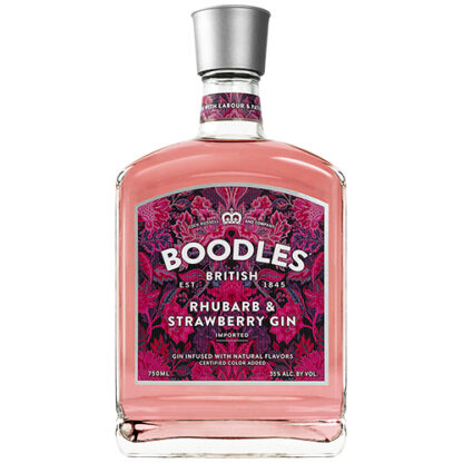 Zoom to enlarge the Boodles Gin • Rhubarb Strawberry