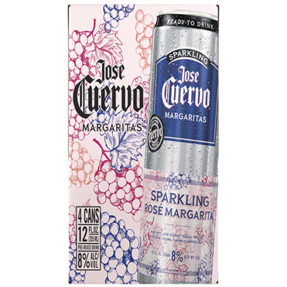 Zoom to enlarge the Cuervo Cocktails • Sparkling Rose Margarita 4pk-12oz