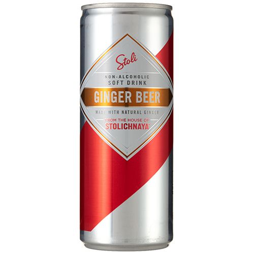 Stolichnaya Ginger Beer • Single 12oz Can
