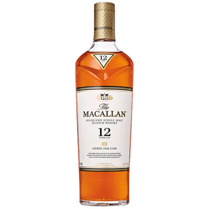 Zoom to enlarge the The Macallan 12 Year Old Sherry Oak Casks Highland Single Malt Scotch Whisky
