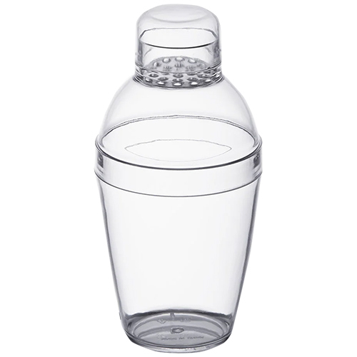 Zoom to enlarge the Clear Plastic Cocktail Shaker With Lid