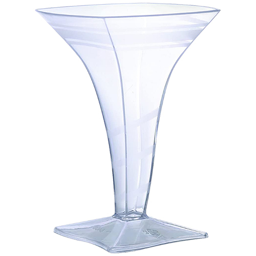 Fineline Miniature Plastic Martini Glasses - 2 oz – Bar Supplies