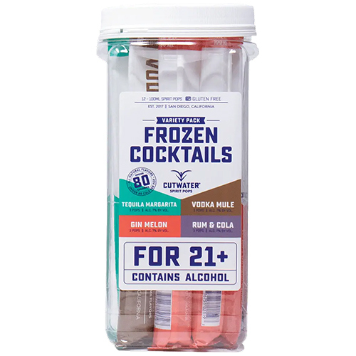 Zoom to enlarge the Cutwater Frozen Cocktail Pops &bull; 12pk-100ml