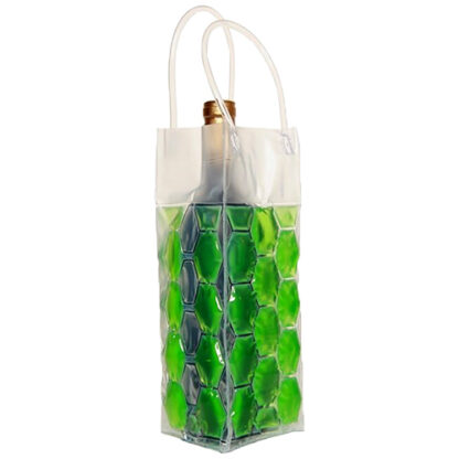 Zoom to enlarge the Cool Sack • Chiller Bottle Bag Beaded Green