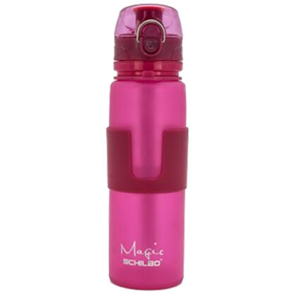 Zoom to enlarge the Sport Bottle • Purple Silicone with Lid & Clip