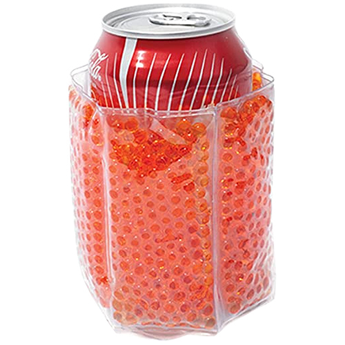 Zoom to enlarge the Cool Sack &bull; Chiller Can Holder Red Beaded