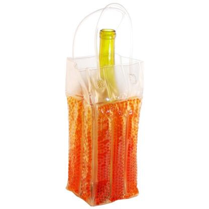 Zoom to enlarge the Cool Sack • Chiller Can Holder Orange Beaded