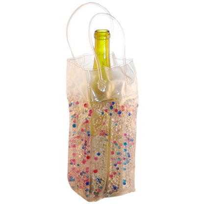 Zoom to enlarge the Cool Sack • Chiller Can Holder Pink / Blue Beaded