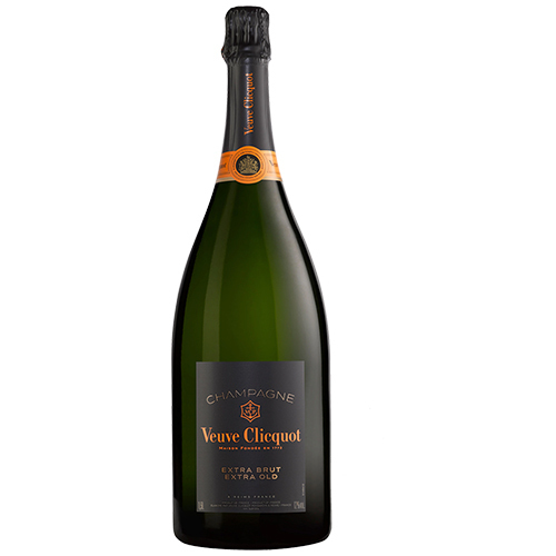 / Clicquot Case Label 3 Yellow Champagne Brut