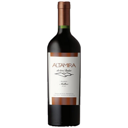 Zoom to enlarge the Altamira De Los Andes Reserve Malbec