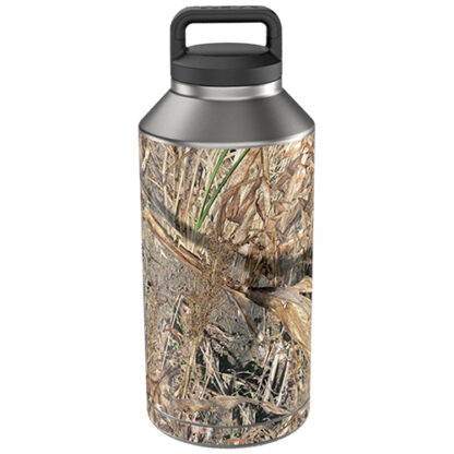 Zoom to enlarge the Shark Skinzz Mossy Oak Camo Flask 8oz • 3pc Set