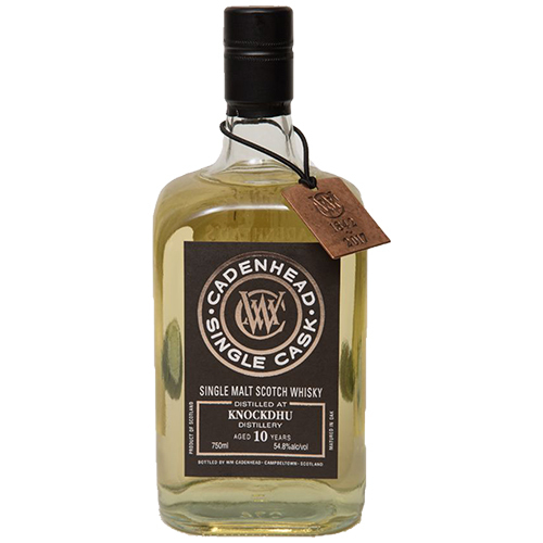 Zoom to enlarge the Cadenhead • Knockdhu 2006 10yr 6 / Case