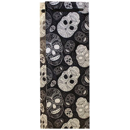 Zoom to enlarge the Bella Vita Bottle Bag • Sugarskulls Black.white