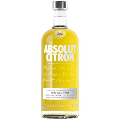 Zoom to enlarge the Absolut Citron Vodka