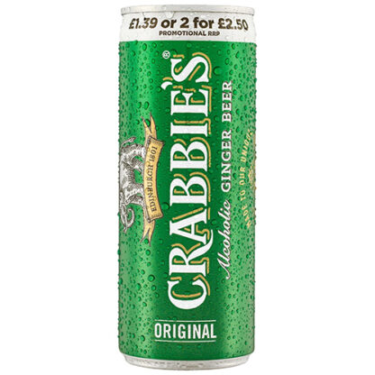 Zoom to enlarge the Crabbies Alcoholic Ginger Beer • 8pk Can