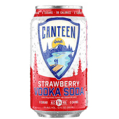 Zoom to enlarge the Canteen Cocktails • Strawberry 6pk-12oz