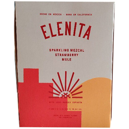 Zoom to enlarge the Elenita Mezcal Cocktails • Strawberry Mule 4pk-12oz