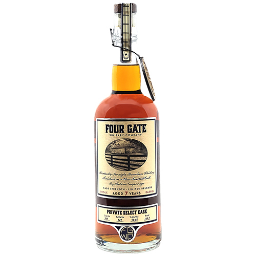 Zoom to enlarge the Spec’s Single Barrel • Four Gate Bourbon 7yr