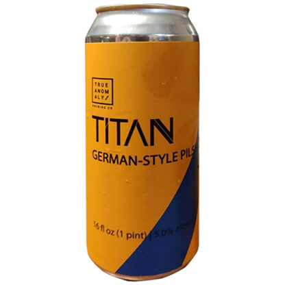 Zoom to enlarge the True Anomaly Titan Pilsner • 16oz Cans