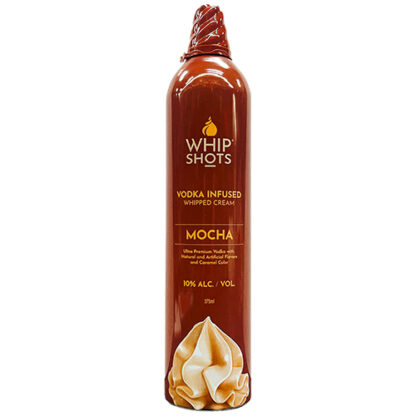 Whipshots Mocha Vodka Infused Whipped Cream (375ml)