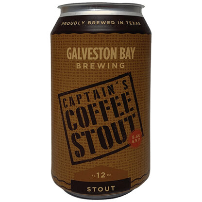 Zoom to enlarge the Galveston Bay Captain’s Coffee Stout • Cans