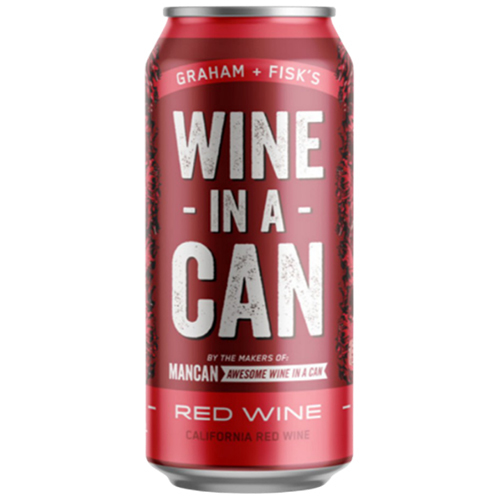Graham and Fisk Red Wine In A Can