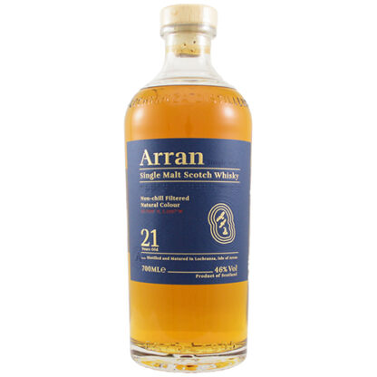 Zoom to enlarge the Arran Malt • 21yr Nonchillfiltered