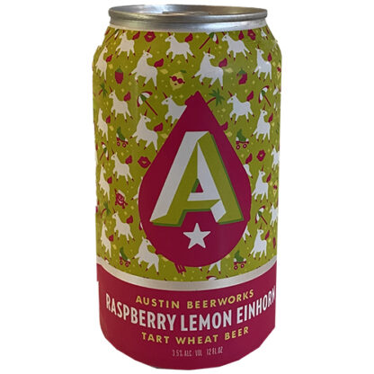 Zoom to enlarge the Austin Beerworks Raspberry Lemon Einhorn • Cans