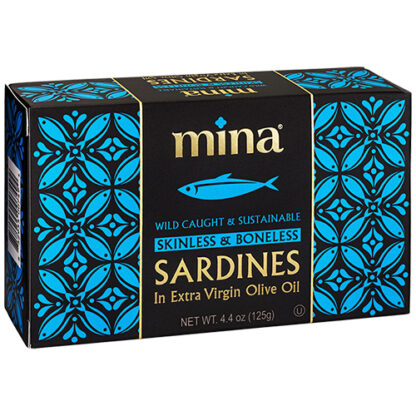 Zoom to enlarge the Mina Sardines • Skinless & Boneless In Olive Oil