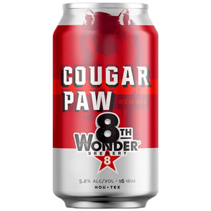 Zoom to enlarge the 8th Wonder Cougar Paw Red Ale • Cans