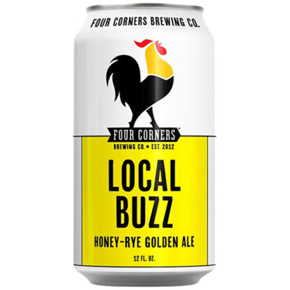 Zoom to enlarge the Four Corners Local Buzz Golden Ale • 19.2oz Can