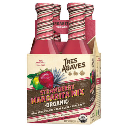 Zoom to enlarge the Tres Agaves Margarita Mix • Strawberry Organic