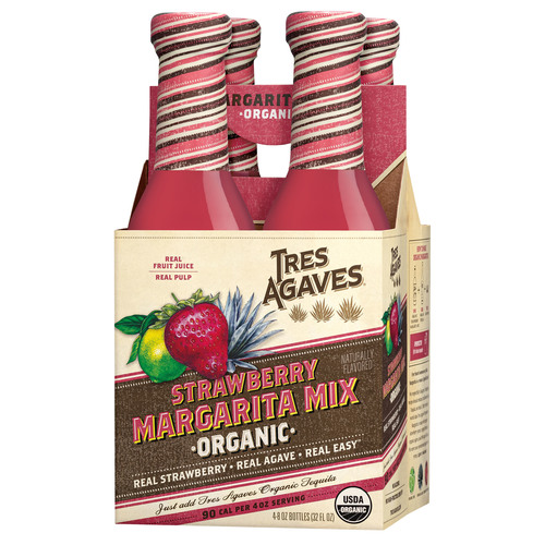 Zoom to enlarge the Tres Agaves Margarita Mix &bull; Strawberry Organic