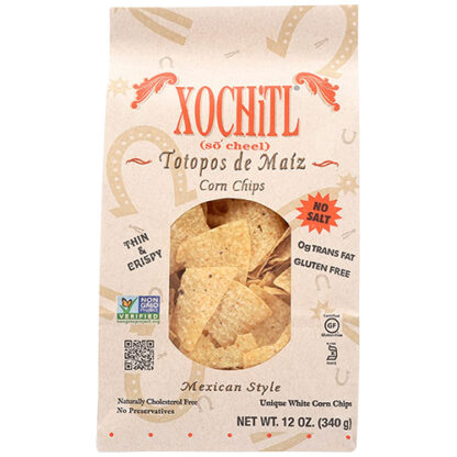 Zoom to enlarge the Xochitl Tortilla Chips • No Salt