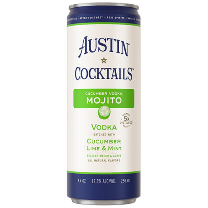 Zoom to enlarge the Austin Cocktails • Cucumber Vodka Mojito