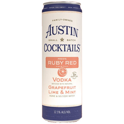 Zoom to enlarge the Austin Cocktails Cans • Fred’s Ruby Red 4pk-250ml