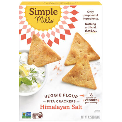 Zoom to enlarge the Simple Mills Pita Cracker • Himalyn Sea Salt