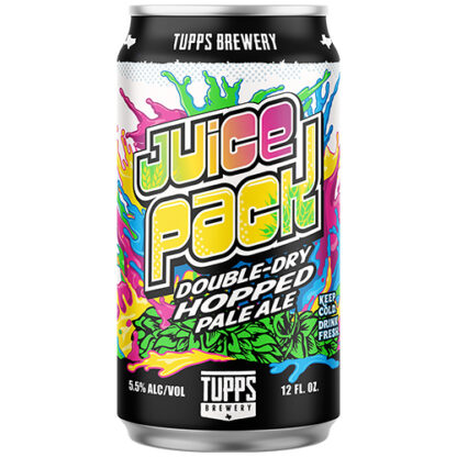 Zoom to enlarge the Tupps Brewing Juice Pack Hazy IPA • Cans