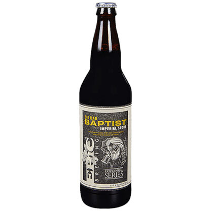 Zoom to enlarge the Epic Big Bad Baptist Imperial Stout • 22oz Bottle