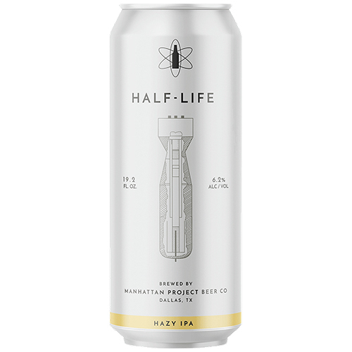 Zoom to enlarge the Manhattan Project Half Life IPA • 19.2oz Can