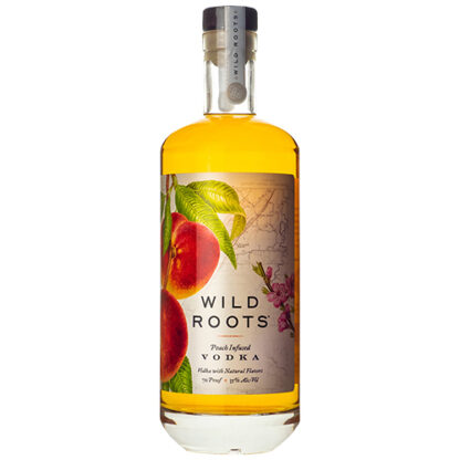 Zoom to enlarge the Wild Roots Vodka • Peach 6 / Case