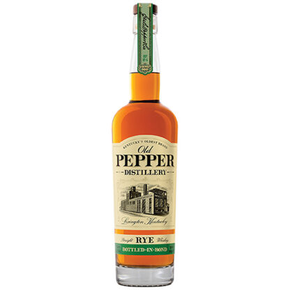 Zoom to enlarge the Old Pepper Rye Whiskey • Bottled In Bond